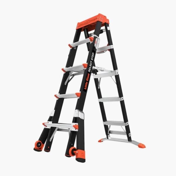 Escalera de mano ajustable